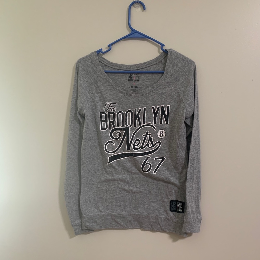 Brooklyn Nets Long Sleeved Shirt